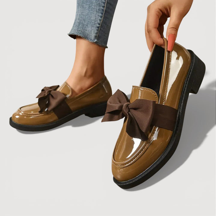 MAERYL | BOW DETAIL LOAFERS
