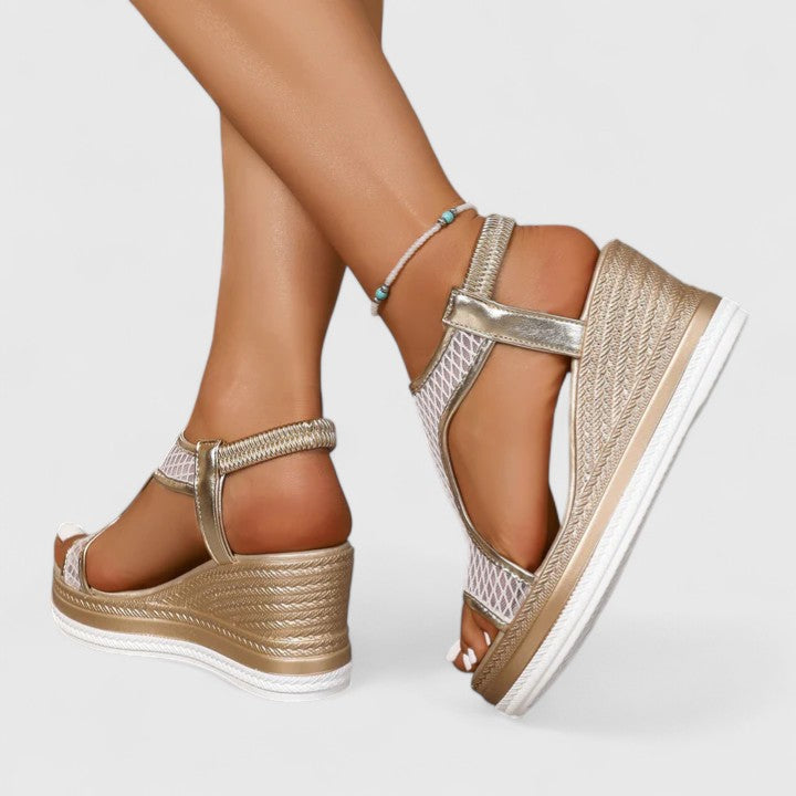 JESSICA | ORTHOPEDIC WEDGE SANDALS