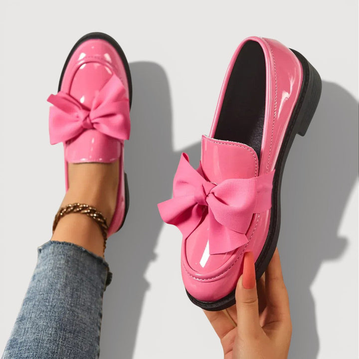 MAERYL | BOW DETAIL LOAFERS