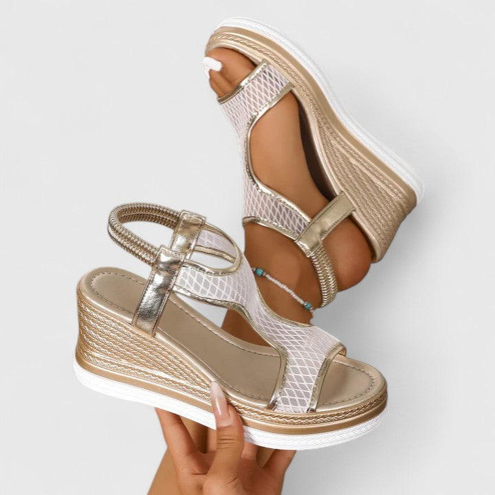JESSICA | ORTHOPEDIC WEDGE SANDALS