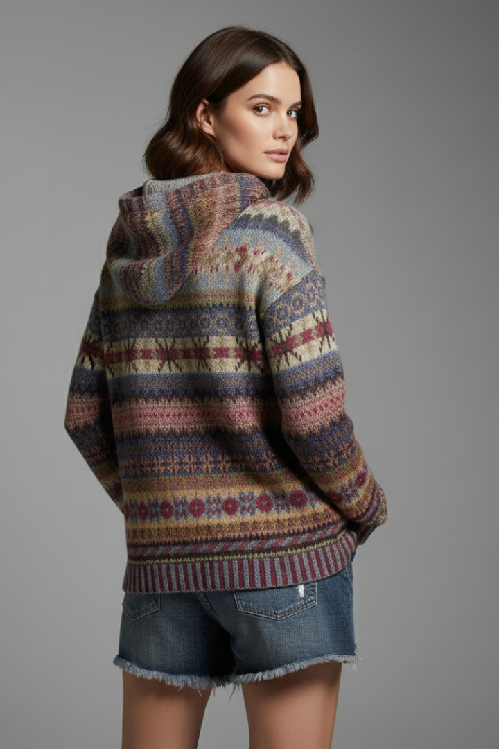 Dakota | Women's Hoodie with Hood and Ribbed Cuffs