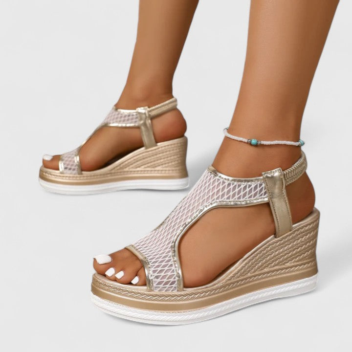 JESSICA | ORTHOPEDIC WEDGE SANDALS