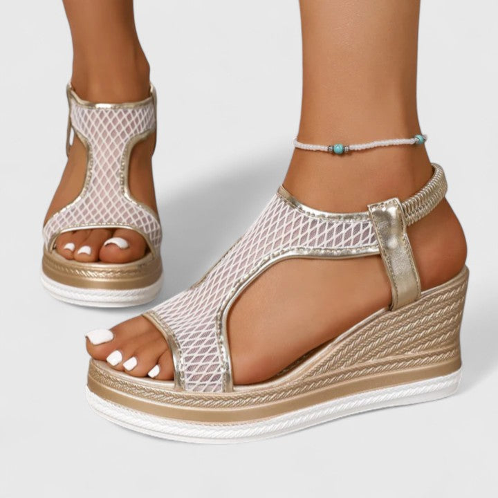 JESSICA | ORTHOPEDIC WEDGE SANDALS